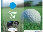 Epson Original 34 Golfball Druckerpatrone cyan 300 Seiten 4,2ml (C13T34624010)