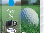 Epson Original 34 Golfball Druckerpatrone cyan 300 Seiten 4,2ml (C13T34624010)