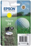 Epson Original 34 Golfball Druckerpatrone gelb 300 Seiten 4,2ml (C13T34644010)