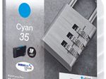 Epson Original 35 Schloss Druckerpatrone cyan 650 Seiten 9,1ml (C13T35824010)