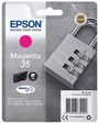 Epson Original 35 Schloss Druckerpatrone magenta 650 Seiten 9,1ml (C13T35834010)