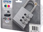 Epson Original 35XL Schloss Druckerpatronen 4er Multipack schwarz cyan magenta gelb (C13T35964010)