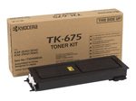Kyocera Original TK-675 Toner schwarz 20.000 Seiten (1T02H00EU0) für KM-2540, 2560, 3040, 3060