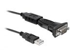 DeLOCK Adapter USB 2.0 Typ-A zu Seriell 0,8m