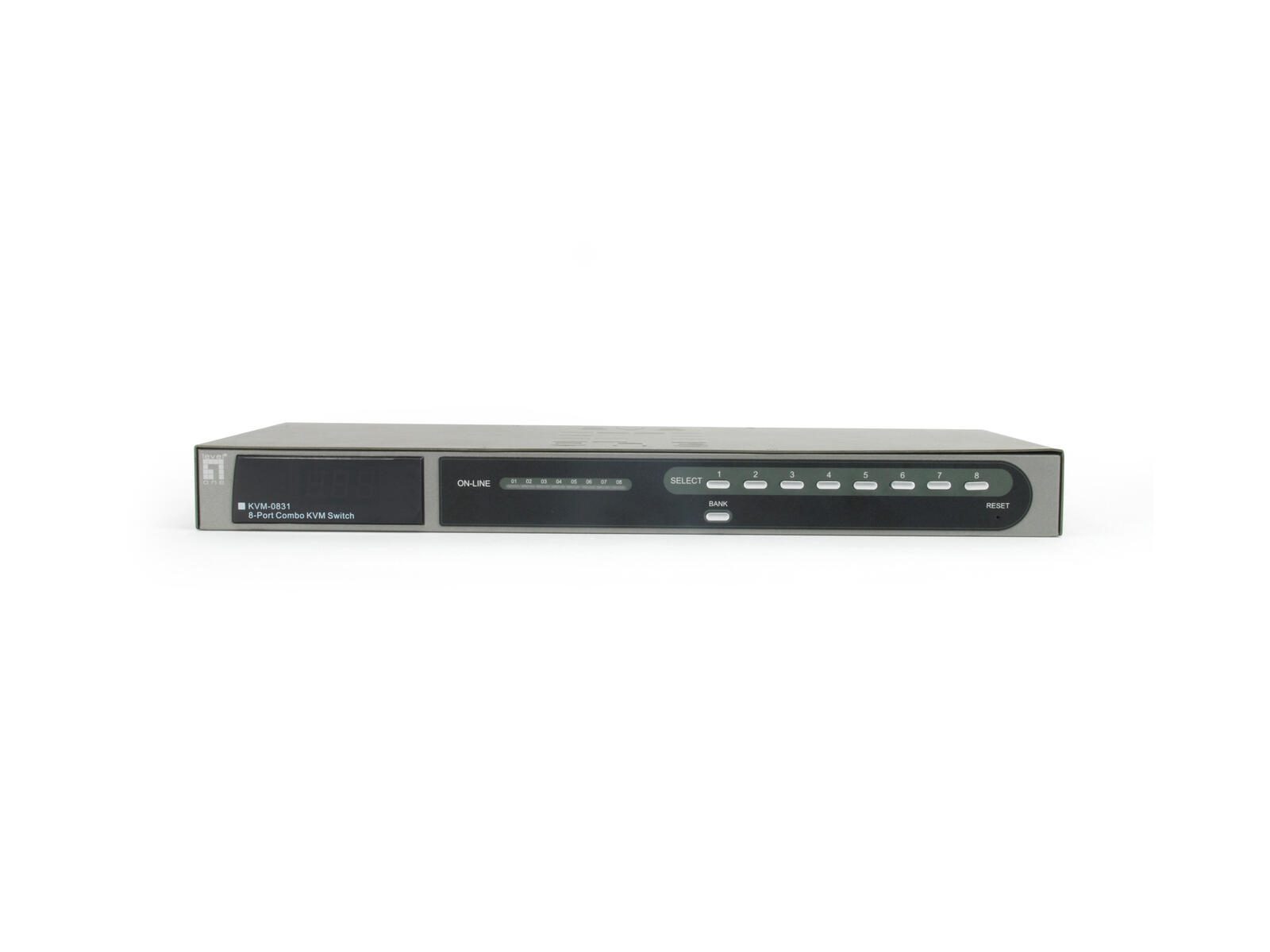 LevelOne KVM-0831 8-Port PS/2-USB VGA Switch