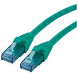 Roline Patch-Kabel RJ-45 (M) zu RJ-45 (M) 15 m UTP CAT 6a grün (21.15.2738)