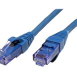 Roline Patch-Kabel RJ-45 (M) zu RJ-45 (M) 30 cm UTP CAT 6a blau (21.15.2985)