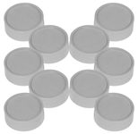 MAUL Magnete grau Ø 3,4 x 1,4 cm - 10 Stück