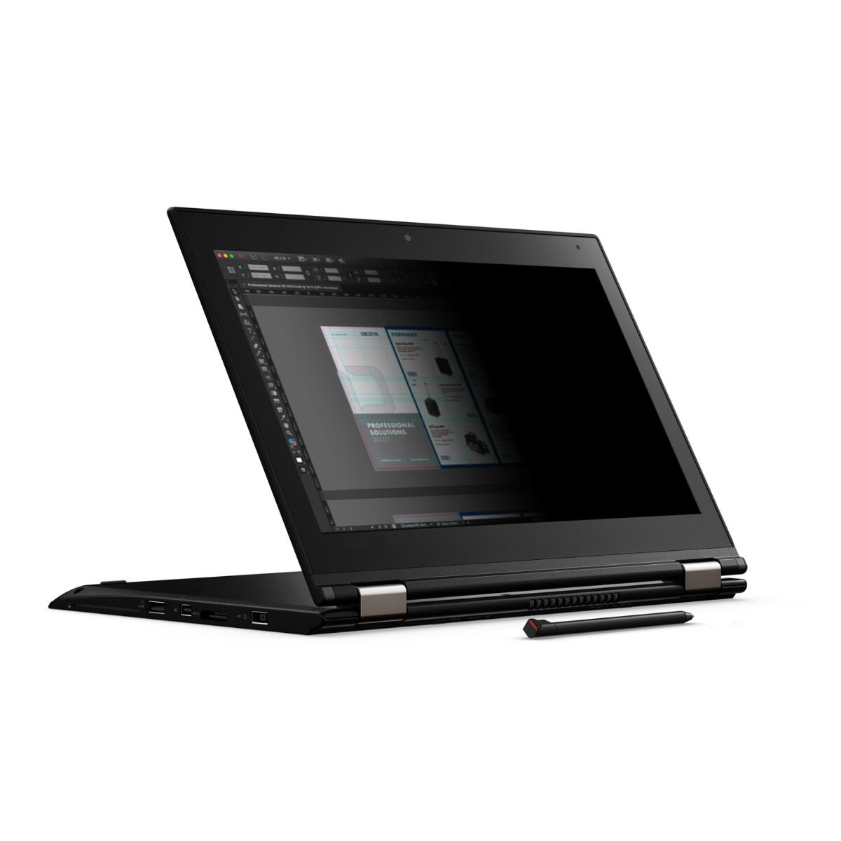 DICOTA Secret 2-Way, Sicherheits-Bildschirmfilter für Lenovo Yoga 260