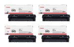 Canon Original Toner 045 4er-Set schwarz, cyan, magenta, gelb (OP1242C002)