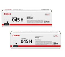 Canon Original Toner 045H Doppelpack schwarz hohe Ergiebigkeit (OP1246C002DP)