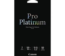Canon PT-101 Pro Platinum Fotopapier glänzend 100x150mm 300 g/m² - 50 Blatt