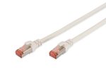 DIGITUS Patch-Kabel RJ-45 (M) zu RJ-45 (M) 10m Kupfer S/FTP Cat 6 weiß (DK-1644-100/WH)