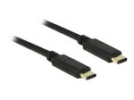 DeLOCK - USB-Kabel - USB-C (M) bis USB-C (M) - USB 2.0 - 3 A - 2 m