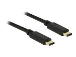 DeLOCK - USB-Kabel - USB-C (M) bis USB-C (M) - USB 2.0 - 3 A - 2 m