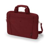 DICOTA Slim Case BASE 35,8 cm (14.1") Notebook-Tasche, rot