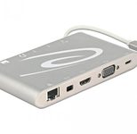 DeLOCK Dockingstation USB Type-C 3.1 silbergrau