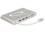 DeLOCK Dockingstation USB Type-C 3.1 silbergrau