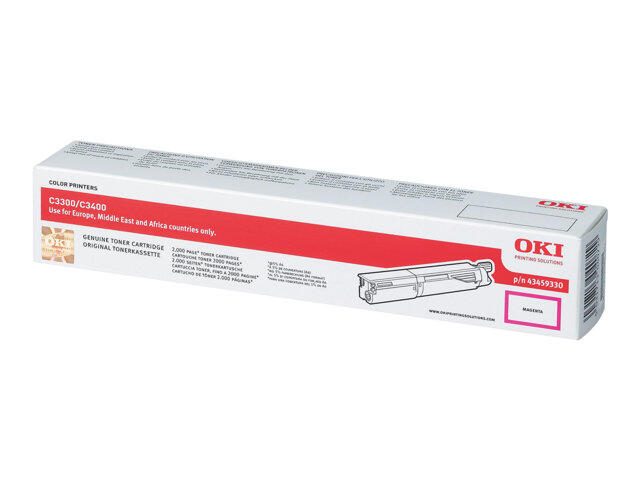 OKI Original Toner magenta 2.500 Seiten (43459330)
