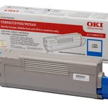 OKI Original Toner cyan 6.000 Seiten (43865723)