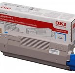 OKI Original Toner cyan 2.000 Seiten (43872307)