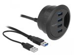 DeLOCK Tisch-Hub 4 Port USB 3.0