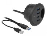 DeLOCK Tisch-Hub 4 Port USB 3.0