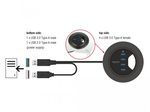 DeLOCK Tisch-Hub 4 Port USB 3.0