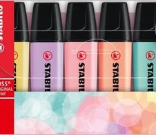 STABILO BOSS ORIGINAL Textmarker Pastel - 6er-Etui
