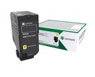 Lexmark Original Toner - gelb (75B20Y0) für CS727de, CS728de, CX727de