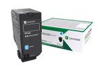 Lexmark Original Toner - cyan (75B20C0) für CS727de, CS728de, CX727de