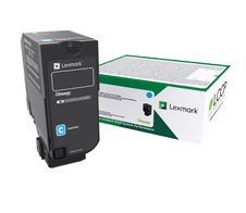 Lexmark Original Toner - cyan (75B20C0) für CS727de, CS728de, CX727de