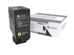 Lexmark Original Toner Standard Variante - CS728 gelb 10000 Seiten (75B0040)