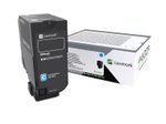 Lexmark Original Toner Standard Variante - CS728 cyan 10000 Seiten (75B0020)