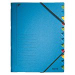 LEITZ Ordnungsmappe 3912 12 Fächer - blau