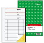 sigel Auftrag SD001 DIN A5 - 2x 40 Blatt
