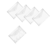 FolderSys Dokumententaschen DIN A5 transparent - 10 Stück