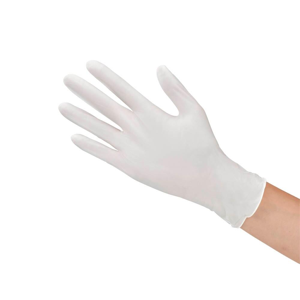 HYGOSTAR unisex Einmalhandschuhe SAFE PREMIUM weiß Größe M - 100 Stück