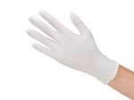 HYGOSTAR unisex Einmalhandschuhe SAFE PREMIUM weiß Größe M - 100 Stück