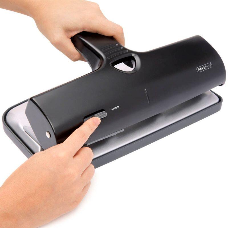 RAPESCO® Doppellocher ALU 40 schwarz