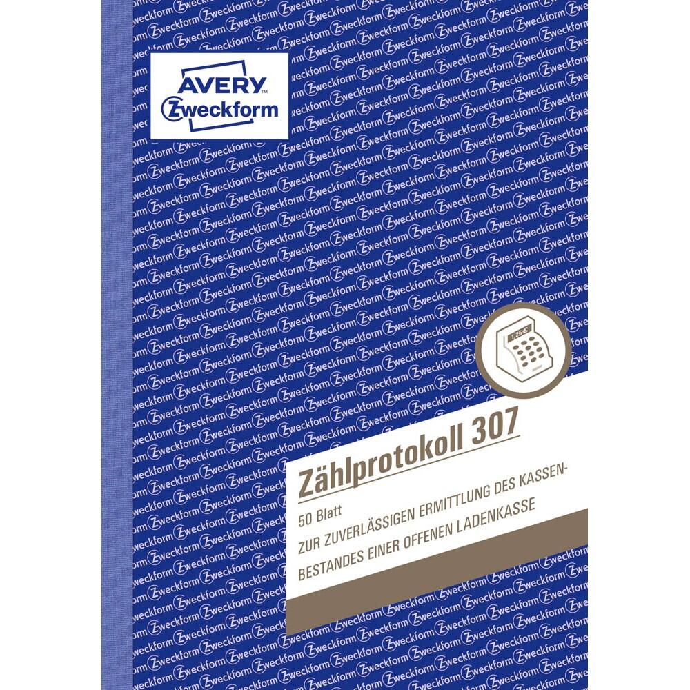 AVERY Zweckform Zählprotokoll Formularbuch 307 - 1 x 50 Blatt