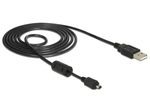 DeLOCK Kabel USB-B mini zu USB-A 1,5m