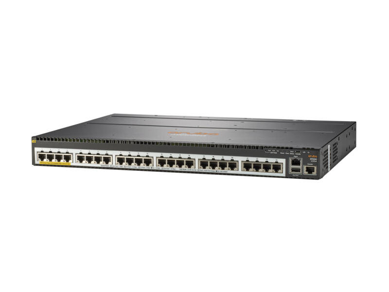 HPE Networking 2930M PoE+-Switch mit 24 HPE Smart Rate und 1 Steckplatz