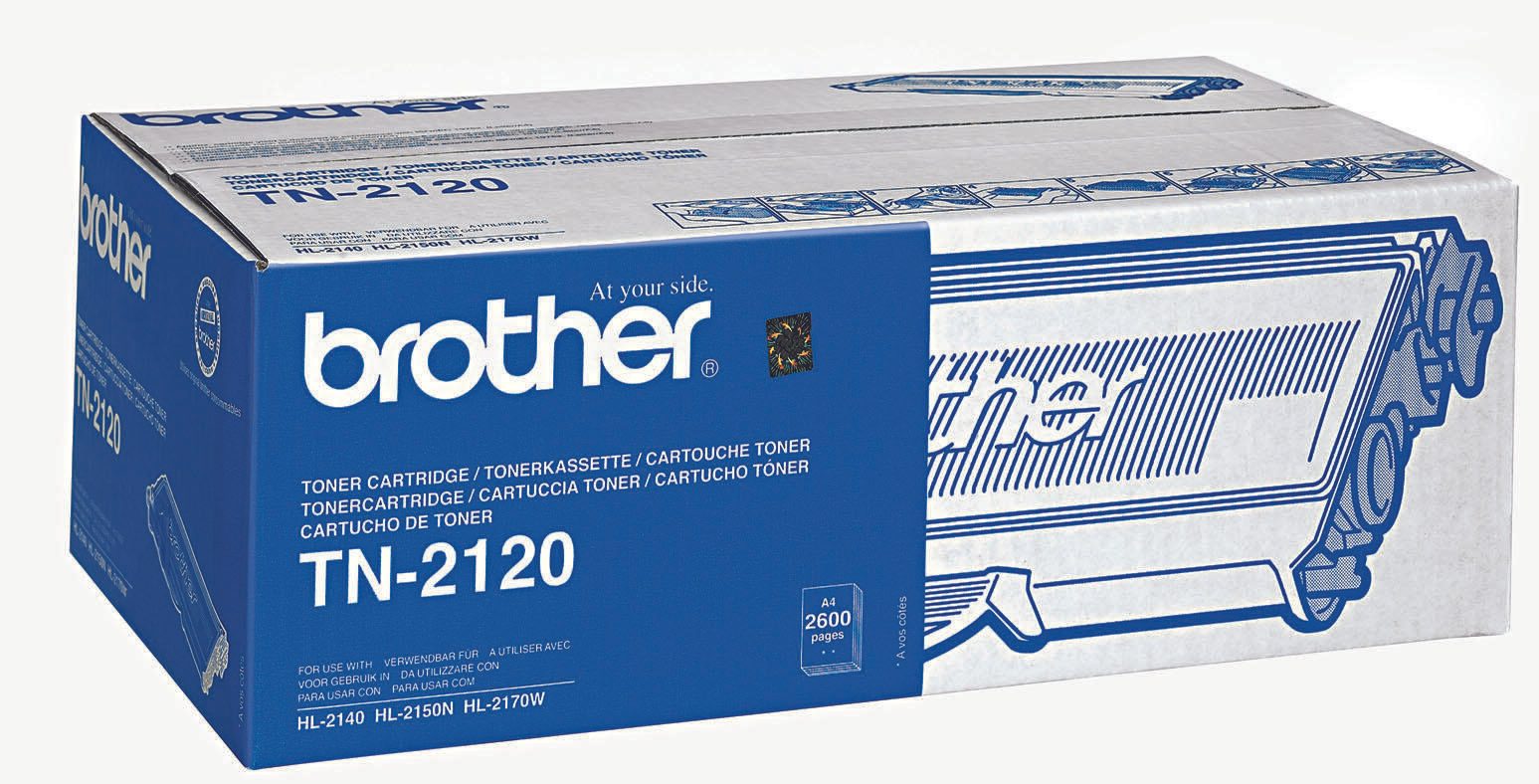 Brother Original TN2120 Toner schwarz 2.600 Seiten (TN-2120)