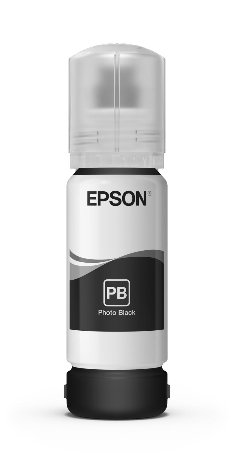 Epson Original EcoTank 106 Nachfülltinte - fotoschwarz (C13T00R140)