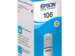 Epson Original EcoTank 106 Nachfülltinte - cyan (C13T00R240)
