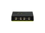LevelOne KVM-0221 2-Port USB VGA KVM Switch, audio support