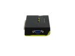 LevelOne KVM-0221 2-Port USB VGA KVM Switch, audio support