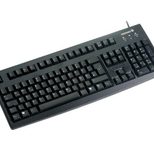 CHERRY G83-6104 - Tastatur - USB - USA - Schwarz