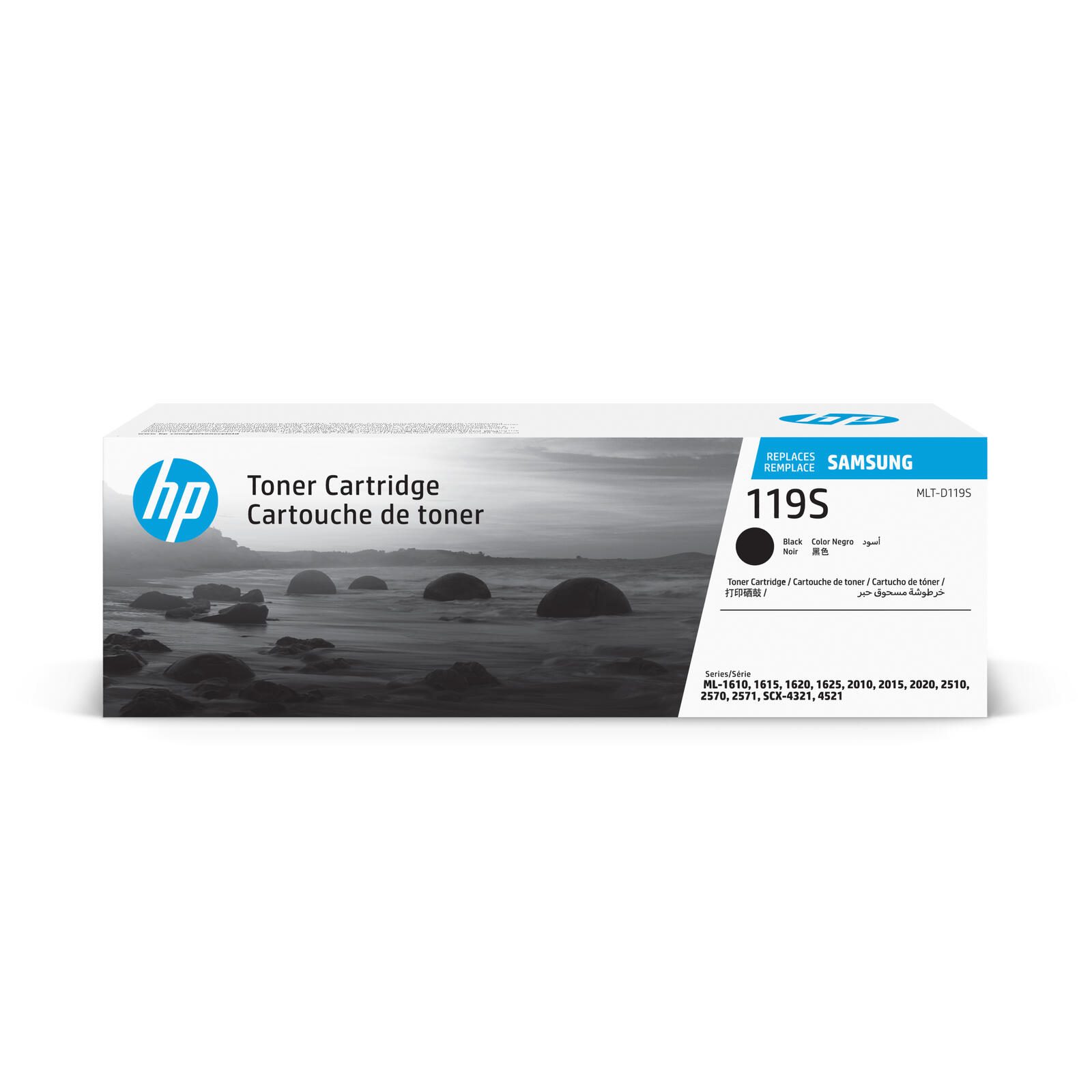 HP Original MLT-D119S Toner schwarz 2.000 Seiten (MLT-D119S/ELS) für ML-1610/R, 1615, 1620, 1625/R, 2010/P/PR/R